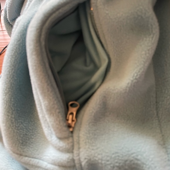 Free Country cozy light blue zip up fleece jacket size small - Picture 5 of 7